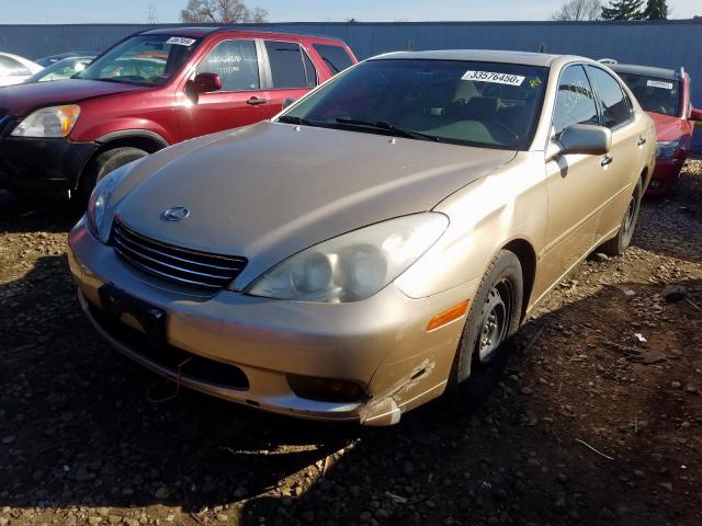 JTHBF30G535040229 - 2003 LEXUS ES 300  photo 2