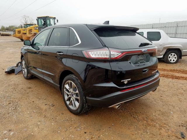 2FMPK3K83JBB04829 - 2018 FORD EDGE TITANIUM  photo 3