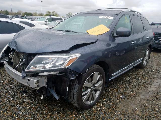 5N1AR2MM3EC630180 - 2014 NISSAN PATHFINDER S  照片 2