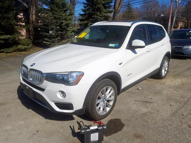 5UXWX9C55H0T03674 - 2017 BMW X3 XDRIVE28I  Foto 2