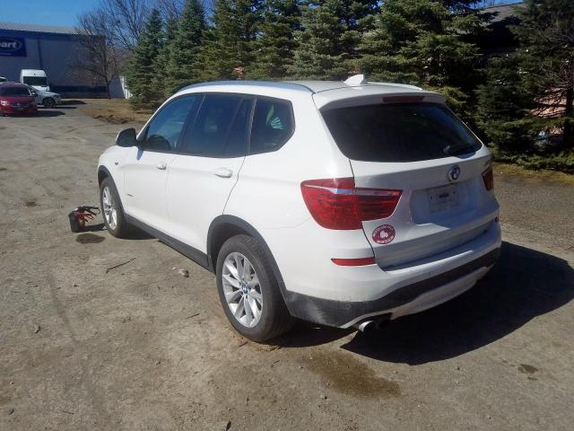 5UXWX9C55H0T03674 - 2017 BMW X3 XDRIVE28I  Foto 3