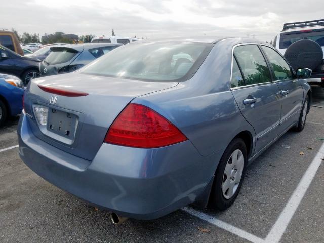 1HGCM564X7A123402 - 2007 HONDA ACCORD LX  photo 4