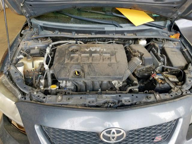 2T1BU4EE0AC480511 - 2010 TOYOTA COROLLA BASE  照片 7