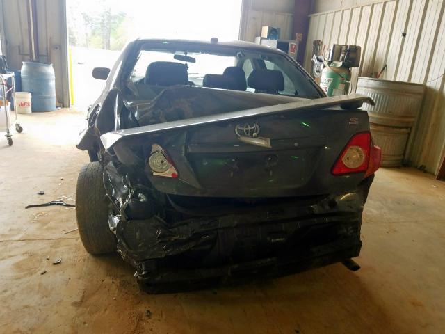 2T1BU4EE0AC480511 - 2010 TOYOTA COROLLA BASE  photo 9