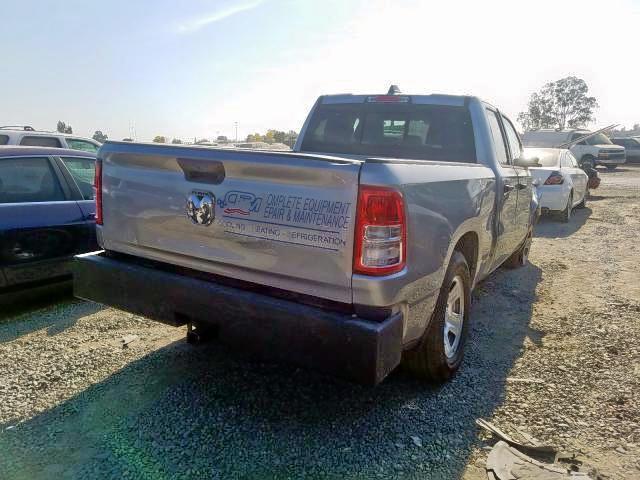 1C6RRECT7KN601273 - 2019 RAM 1500 TRADESMAN  photo 4