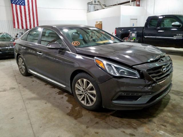 5NPE34AFXFH195995 - 2015 HYUNDAI SONATA SPORT  photo 1