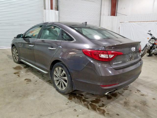 5NPE34AFXFH195995 - 2015 HYUNDAI SONATA SPORT  photo 3