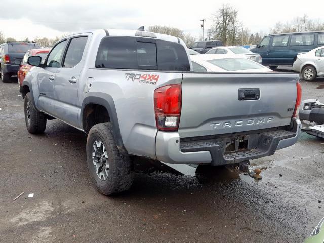 3TMCZ5AN4KM220669 - 2019 TOYOTA TACOMA DOUBLE CAB  photo 3