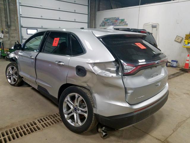 2FMPK4K90JBB44672 - 2018 FORD EDGE TITANIUM  photo 3