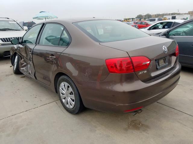 3VW2K7AJ4EM298668 - 2014 VOLKSWAGEN JETTA BASE  照片 3