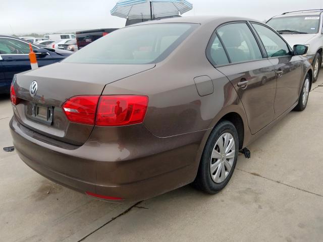 3VW2K7AJ4EM298668 - 2014 VOLKSWAGEN JETTA BASE  照片 4