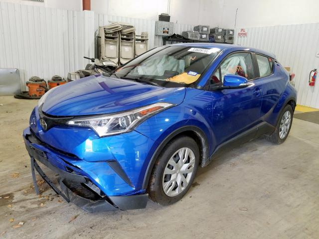 NMTKHMBX6KR081605 - 2019 TOYOTA C-HR XLE  photo 2