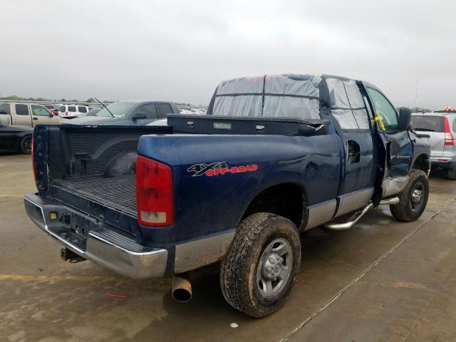 3D7KU28C84G145558 - 2004 DODGE RAM 2500 ST  photo 4