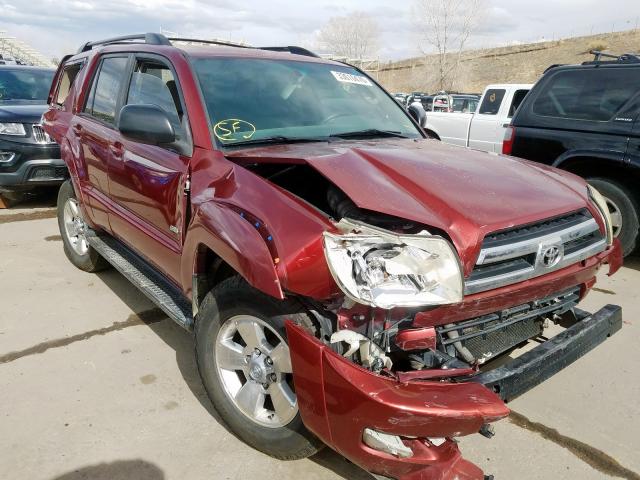 JTEZU14RX58040861 - 2005 TOYOTA 4RUNNER SR5  photo 1