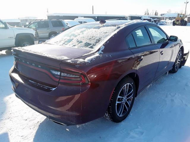 2C3CDXJG3KH631169 - 2019 DODGE CHARGER SXT  photo 4