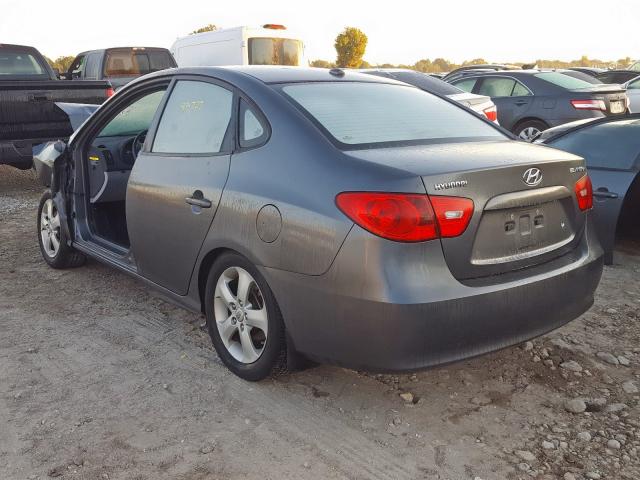 KMHDU46D59U632629 - 2009 HYUNDAI ELANTRA GLS  photo 3