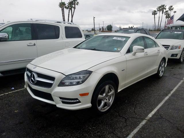 WDDLJ9BB8CA036598 - 2012 MERCEDES-BENZ CLS 550 4MATIC  photo 2