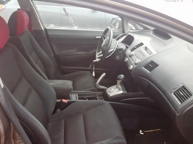 2HGFA16699H528588 - 2009 HONDA CIVIC LX-S  foto 5