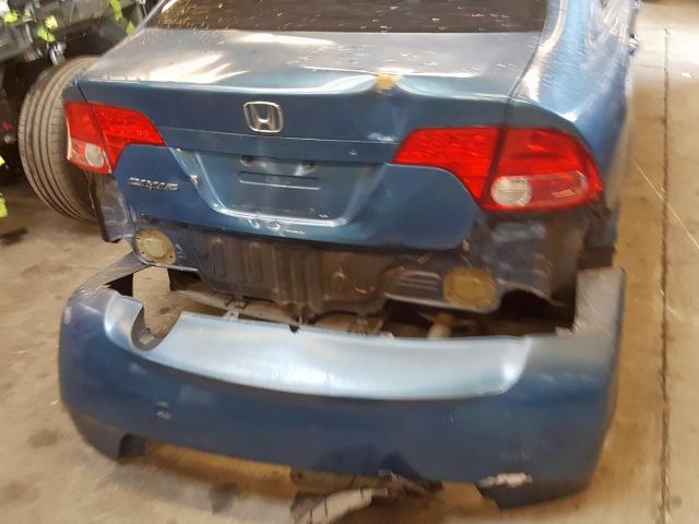 2HGFA16827H506575 - 2007 HONDA CIVIC EX  photo 9