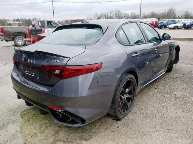 ZARFAEAV5H7531363 - 2017 ALFA ROMEO GIULIA QUADRIFOGLIO  photo 4