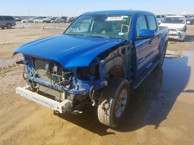 3TMAZ5CN7JM071550 - 2018 TOYOTA TACOMA DOUBLE CAB  фото 2