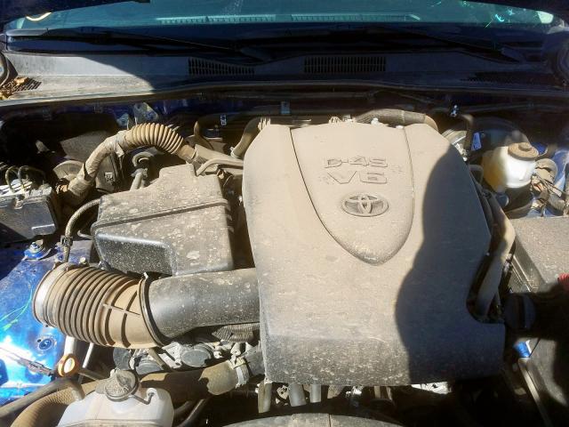 3TMAZ5CN7JM071550 - 2018 TOYOTA TACOMA DOUBLE CAB  фото 7