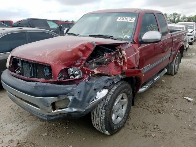 5TBRT34151S200186 - 2001 TOYOTA TUNDRA ACCESS CAB  照片 2