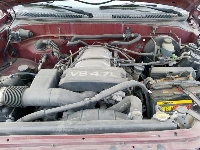 5TBRT34151S200186 - 2001 TOYOTA TUNDRA ACCESS CAB  照片 7