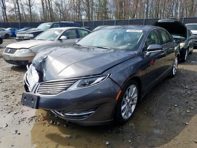 3LN6L2LU6FR612056 - 2015 LINCOLN MKZ HYBRID  photo 2