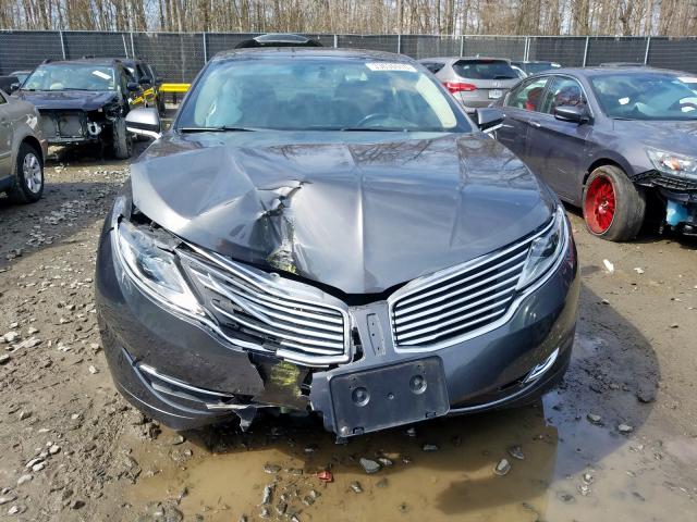 3LN6L2LU6FR612056 - 2015 LINCOLN MKZ HYBRID  photo 9