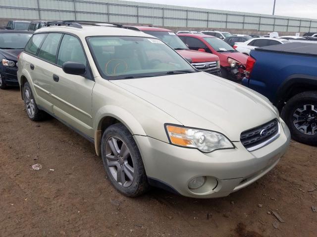 4S4BP61C677336720 - 2007 SUBARU LEGACY OUTBACK 2.5I  photo 1