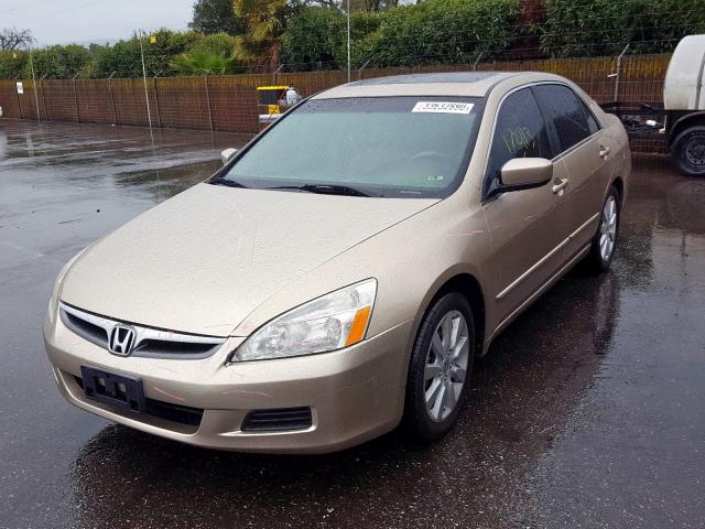 1HGCM66847A068969 - 2007 HONDA ACCORD EX  photo 2