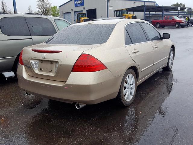 1HGCM66847A068969 - 2007 HONDA ACCORD EX  photo 4