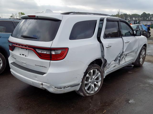 1C4RDHEG8HC724383 - 2017 DODGE DURANGO CITADEL  photo 4