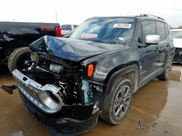 ZACCJADTXFPB23277 - 2015 JEEP RENEGADE LIMITED  photo 2