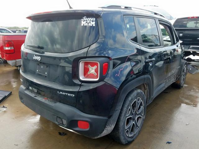 ZACCJADTXFPB23277 - 2015 JEEP RENEGADE LIMITED  photo 4