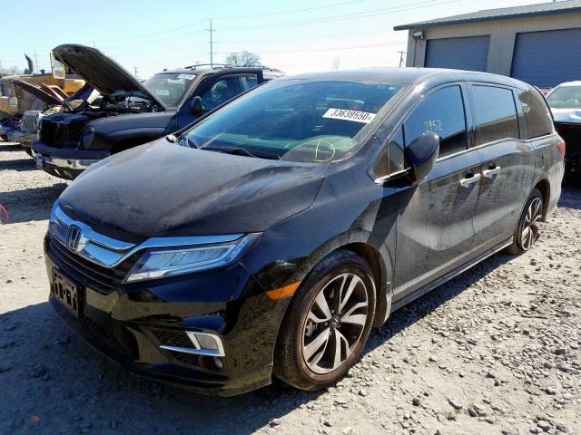 5FNRL6H98KB063646 - 2019 HONDA ODYSSEY ELITE  foto 2