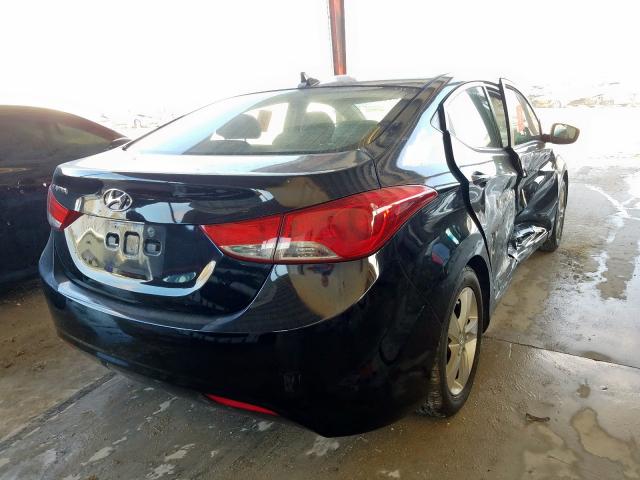 KMHDH4AE7BU150903 - 2011 HYUNDAI ELANTRA GLS  photo 4