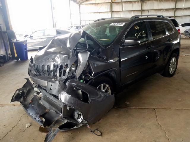 1C4PJLCB7GW258792 - 2016 JEEP CHEROKEE LATITUDE  photo 2