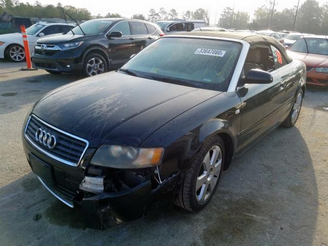 WAUAC48H66K009065 - 2006 AUDI A4 1.8 CABRIOLET  photo 2