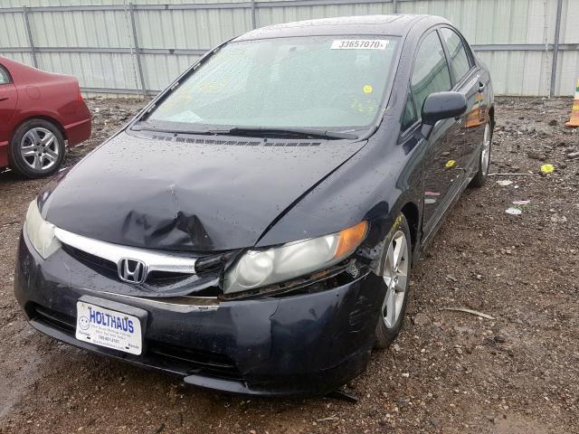 1HGFA16897L027833 - 2007 HONDA CIVIC EX  photo 2