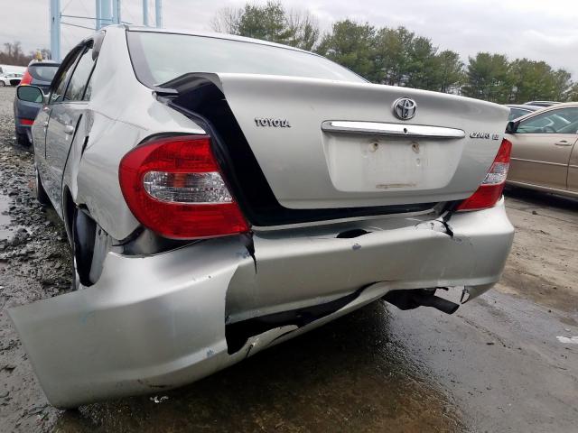 4T1BE32K04U291460 - 2004 TOYOTA CAMRY LE  photo 9