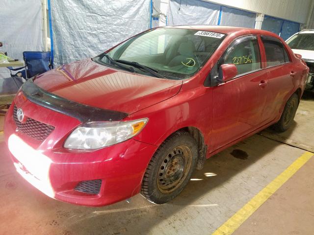 2T1BU4EE2AC336135 - 2010 TOYOTA COROLLA BASE  照片 2