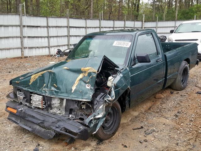 1GCCS14Z1N2179196 - 1992 CHEVROLET S TRUCK S10  photo 2