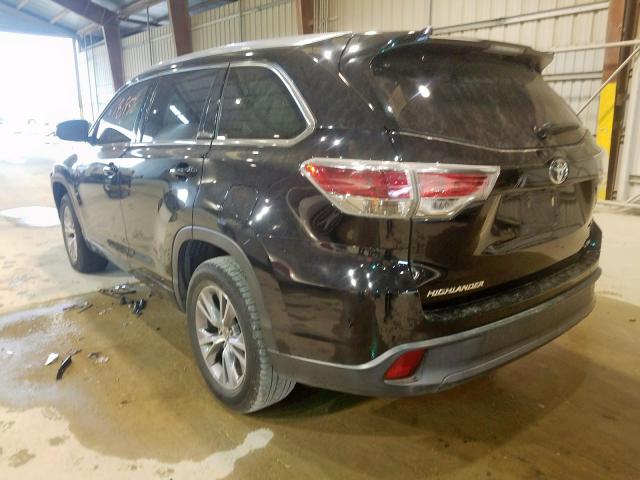 5TDKKRFH1FS050626 - 2015 TOYOTA HIGHLANDER XLE  photo 3