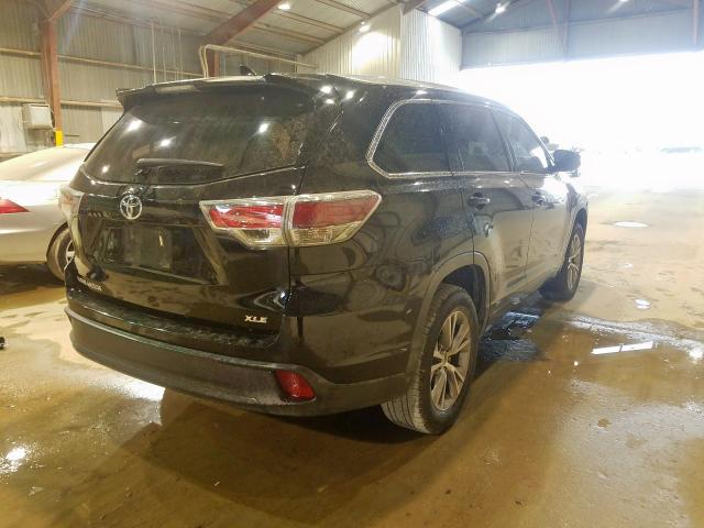 5TDKKRFH1FS050626 - 2015 TOYOTA HIGHLANDER XLE  photo 4