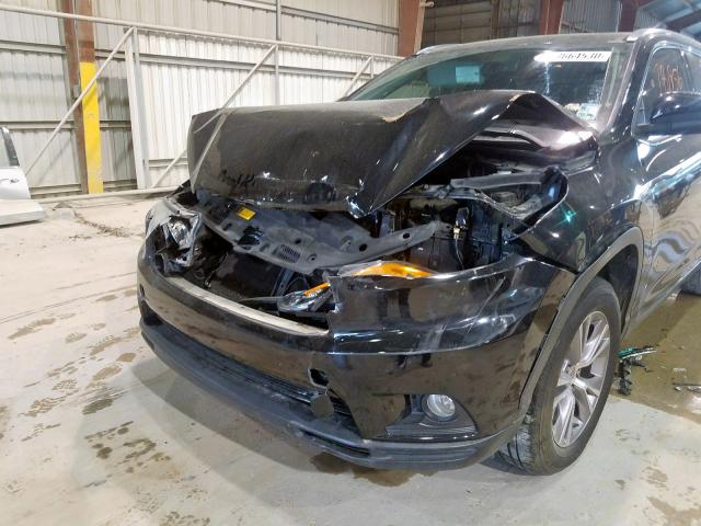 5TDKKRFH1FS050626 - 2015 TOYOTA HIGHLANDER XLE  photo 9