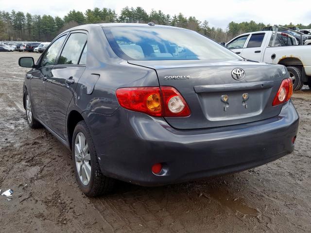 2T1BU4EE7AC368546 - 2010 TOYOTA COROLLA BASE  photo 3