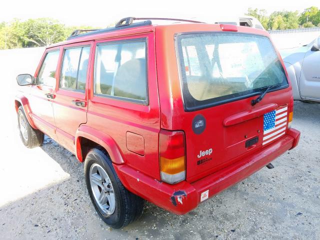 1J4FT58S9YL158149 - 2000 JEEP CHEROKEE CLASSIC  photo 3