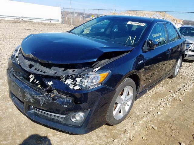 4T1BD1FK3EU136663 - 2014 TOYOTA CAMRY HYBRID  photo 2